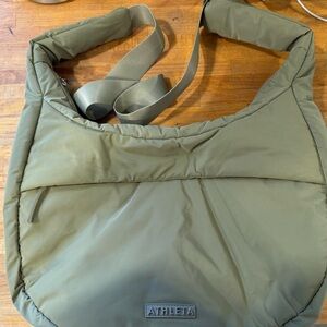 Athleta Beige Interior Crossbody Bag